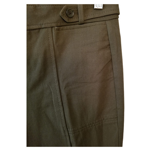 Banana Republic Petite Stretch Women's Green Pants Size 30 Inseam 26 in NWT - Picture 6 of 9